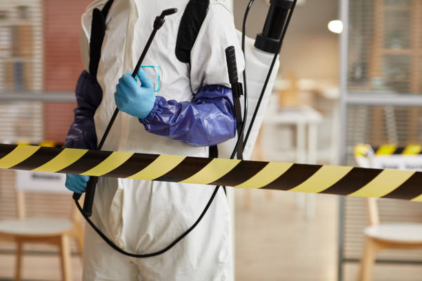 Professional Biohazard Cleanup technician working in Tieton, WA
